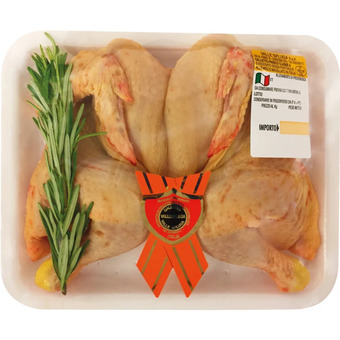 Iperal Galletto scudetto rosso con rosmarino vallespluga offerta