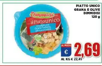 Vivo Supermercati Dimmidisì Piatto Unico Grana E Olive offerta