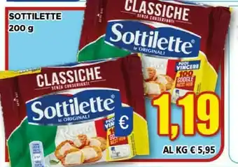 Vivo Supermercati Mondelez - Sottilette Le Originali Classiche 200 G(ml) offerta