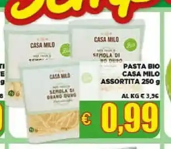 Vivo Supermercati Casa milo Trofie Bio 250 G(ml) offerta