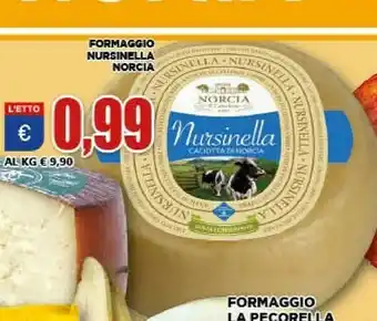 Vivo Supermercati Norcia Formaggio Nursinella offerta