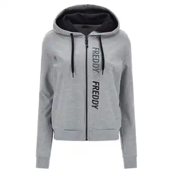 Decathlon Felpa mélange con cappuccio e stampa verticale freddy mov offerta