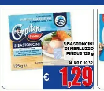 Vivo Supermercati Findus 5 Bastoncini Di Merluzzo offerta