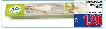 Vivo Supermercati Holycon Fyllo Fogli Di Pasta Sottile 250 G(ml) offerta