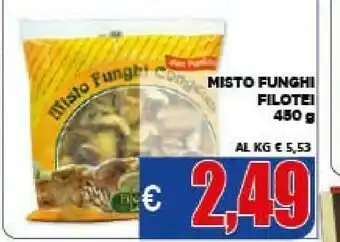 Vivo Supermercati Filotei Misto Funghi offerta