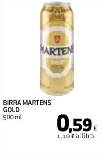 Coop BIRRA MARTENS GOLD 500 ml offerta