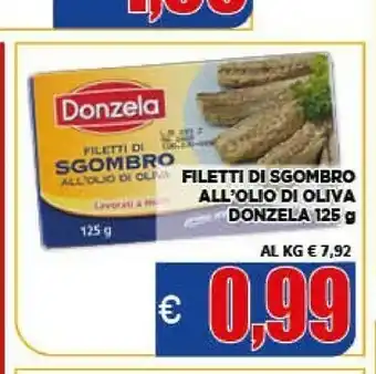 Donzela Filetti Di Sgombro All'olio Di Oliva