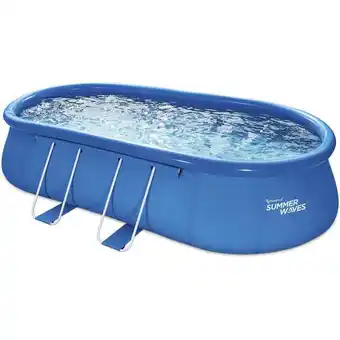 Decathlon Piscina fuori terra ovale - 6,10 x 3,66 x 1,22 m offerta