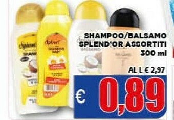Splend'Or Shampoo/ Balsamo