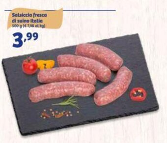 In'S Mercato Salsiccia fresca di suino Italia 500 g offerta