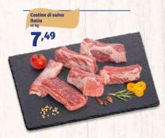 Costine di suino Italia