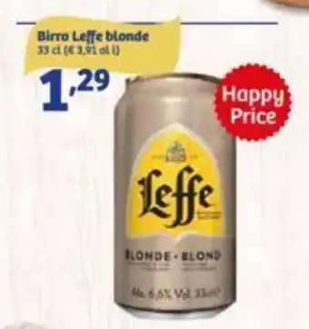 In'S Mercato Birra Leffe blonde 33 cl offerta