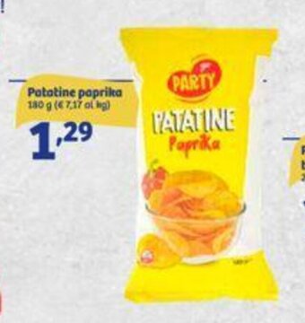 In'S Mercato Patatine paprika 180 g offerta