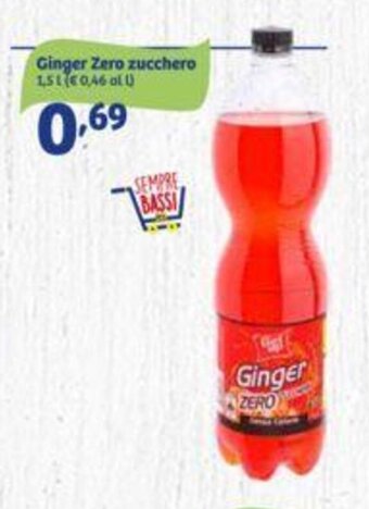 In'S Mercato Ginger ZERO Zucchero 1,5 l offerta