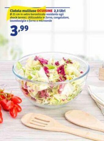 In'S Mercato Ciotola multiuso OCUISINE 2,3 litri offerta