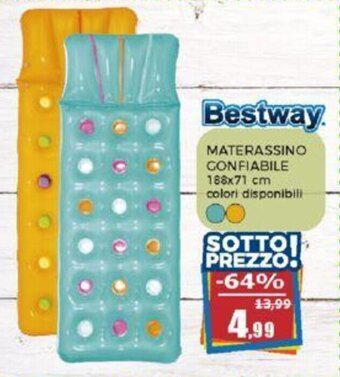 Bestway MATERASSINO GONFIABILE 188x71 cm