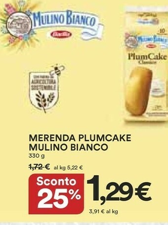 Coop Mulino Bianco PlumCake Classico 330 G(ml) offerta