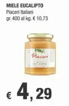 Crai Piaceri Italiani Miele Eucalipto offerta