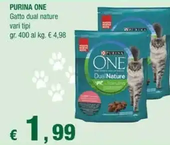 Crai Purina One Gatto Dual Nature offerta