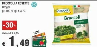 Crai Orogel Broccoli Rosette I Vegetali offerta