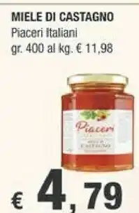 Crai Piaceri Italiani Miele Di Castagno offerta