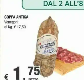 Crai Venegoni Coppa Antica offerta