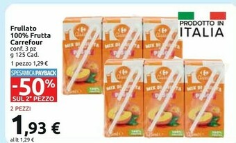 Carrefour Market Succhi di frutta offerta