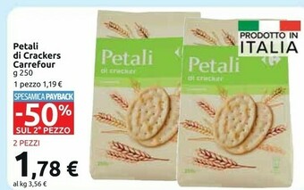 Carrefour Crackers offerta