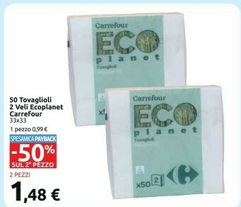 Carrefour Market Tovaglioli offerta