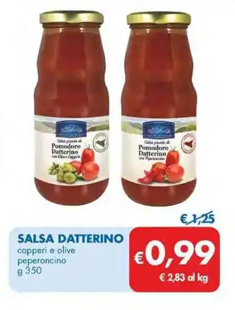MD Discount SALSA DATTERINO capperi e olive peperoncino g 350 offerta