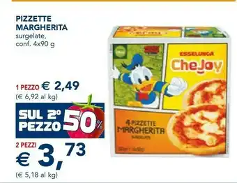Esselunga Pizzette Margherita offerta