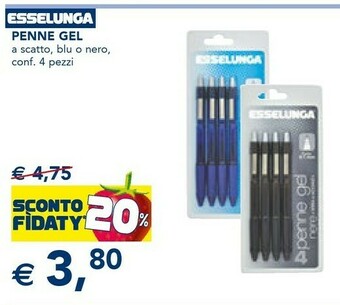 Esselunga Penne Gel offerta