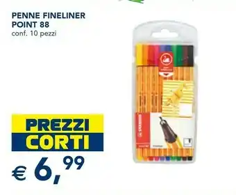 Stabilo Penne Fineliner Point 88