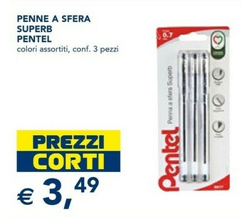Esselunga Pentel Penne A Sfera Superb offerta
