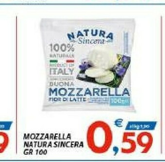 Vivo Supermercati Natura sincera Mozzarella offerta