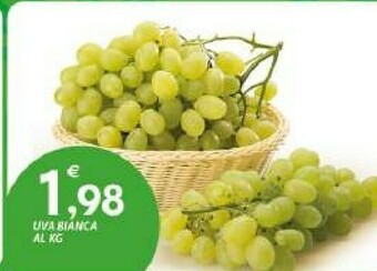 Vivo Supermercati Uva Bianca offerta