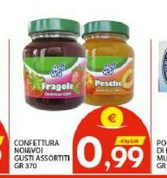Vivo Supermercati Noi Voi - Frutti Di Bosco Confettura Extra 370 G(ml) offerta
