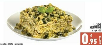 Conad Lasagne Vegetariane offerta
