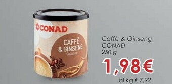 Conad - Ginseng & Caffè Solubile 250 G(ml)