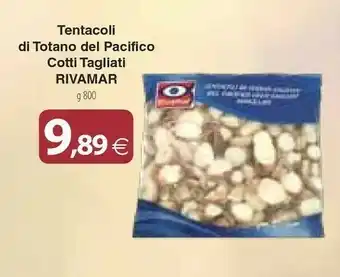 Rivamar Tentacoli Di Totano Del Pacifico Cotti Tagliati