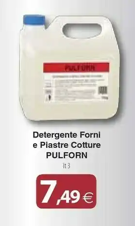 Docks Cash&Carry Pulforn Detergente Forni E Piastre Cotture offerta