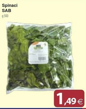 Docks Cash&Carry Sab Spinaci offerta