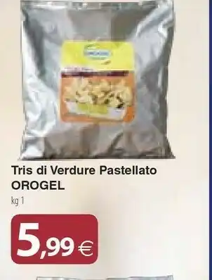Docks Cash&Carry Orogel Tris Di Verdure Pastellato offerta