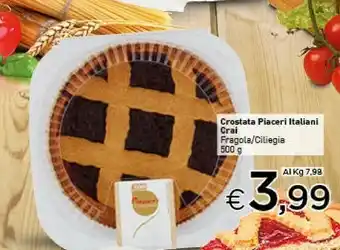 Crai Crai Crastata Fragola 500g offerta