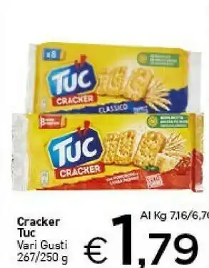 Crai Saiwa Tuc Cracker Classico 250 G(ml) offerta