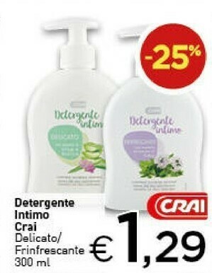 Crai Crai Detergente Intimo offerta