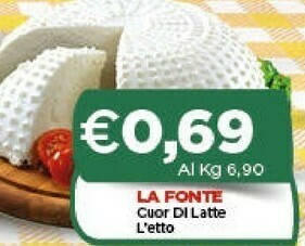 Crai La fonte Cuor Di Latte offerta