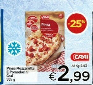 Crai Mozzarella offerta