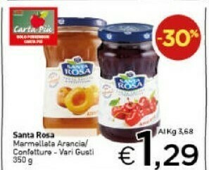 Crai Santa rosa Marmellata offerta