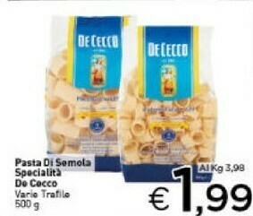 Crai De Cecco Pasta di semola offerta